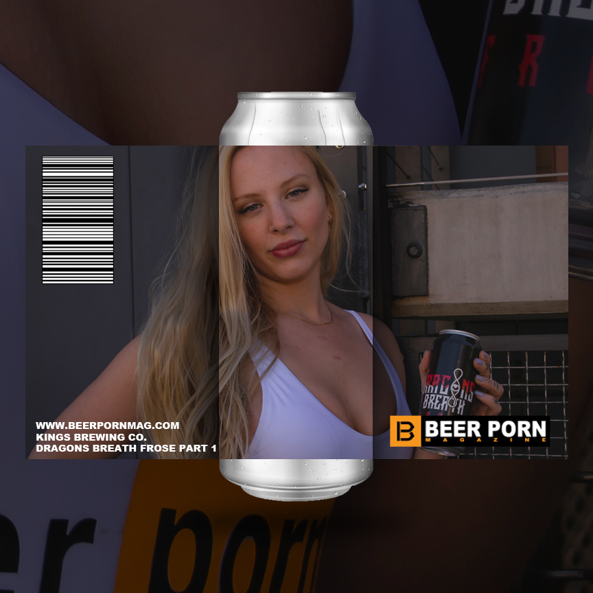 KINGS BREWING CO. DRAGON BREATH FROSE PICTORIAL W/ EMMA