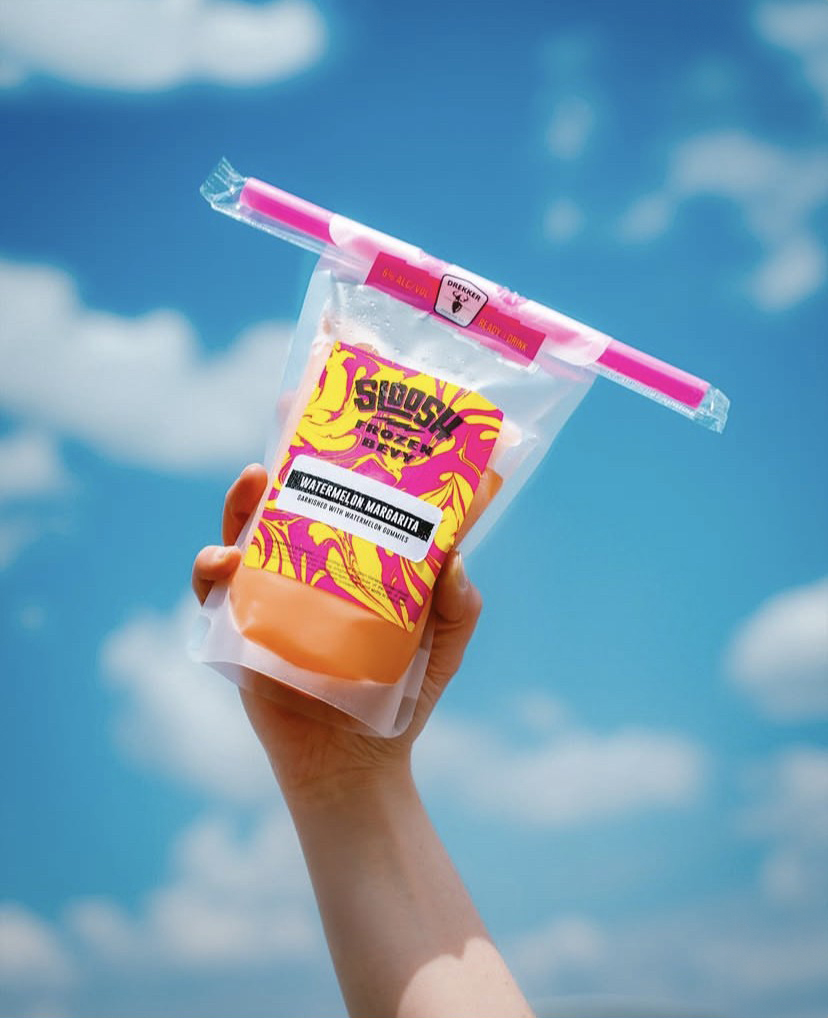 SLOOSH! DREKKER BREWING CO. RELEASES FROZEN BEVERAGES FOR ON THE GO.