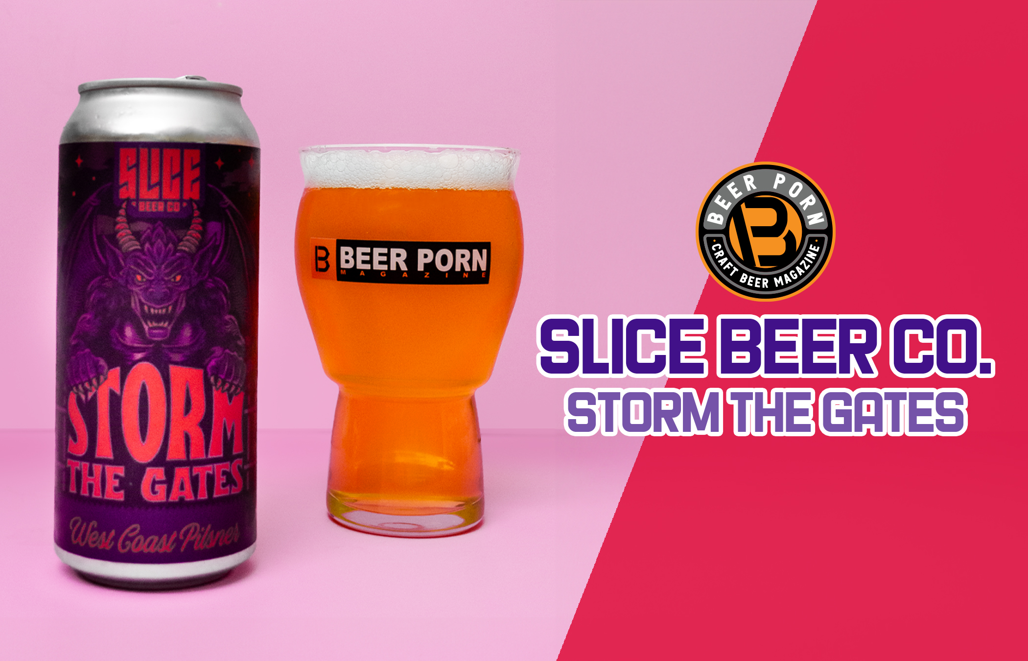 SLICE BEER CO. – STROM THE GATES.