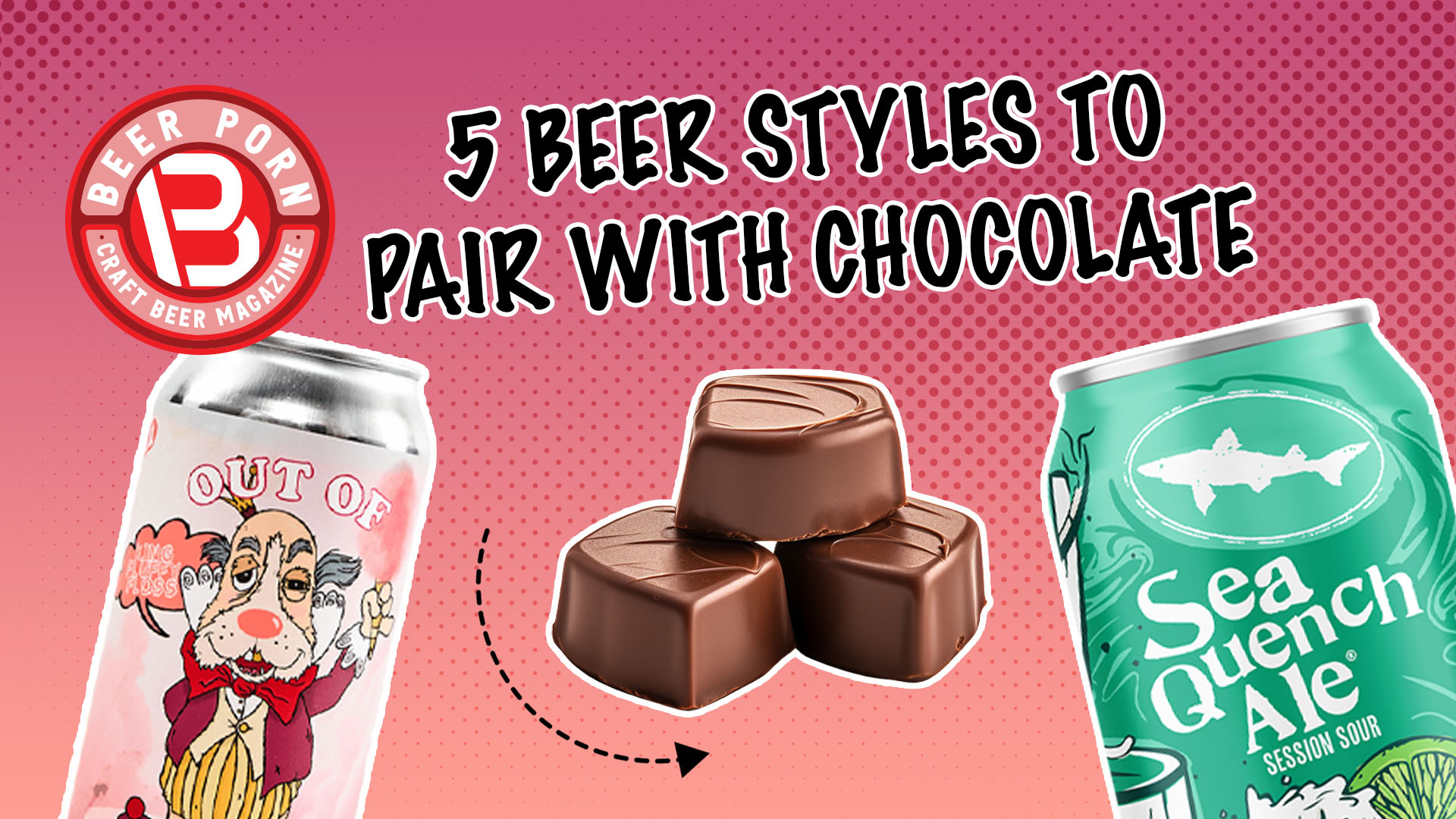 WILL YOU BEER MY VALENTINE? CHOCOLATE AND BEER PAIRING.